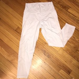Aerie white leggings